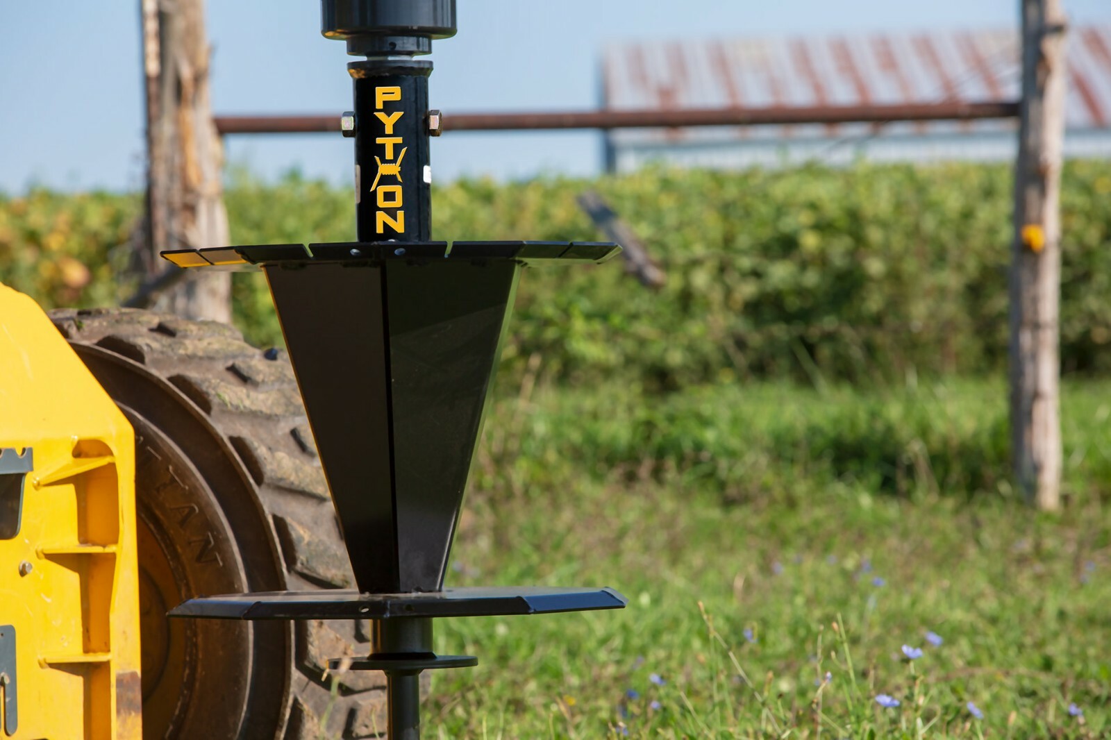 Danuser Python Fence Wire Winder for Auger Post Hole Digger