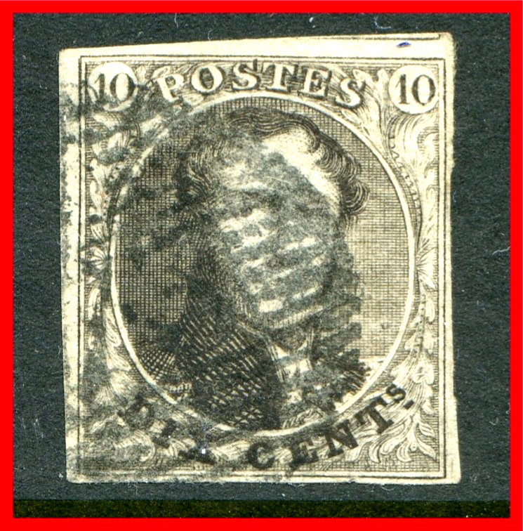 Belgium Postage Stamp Scott 3, Used!! B932