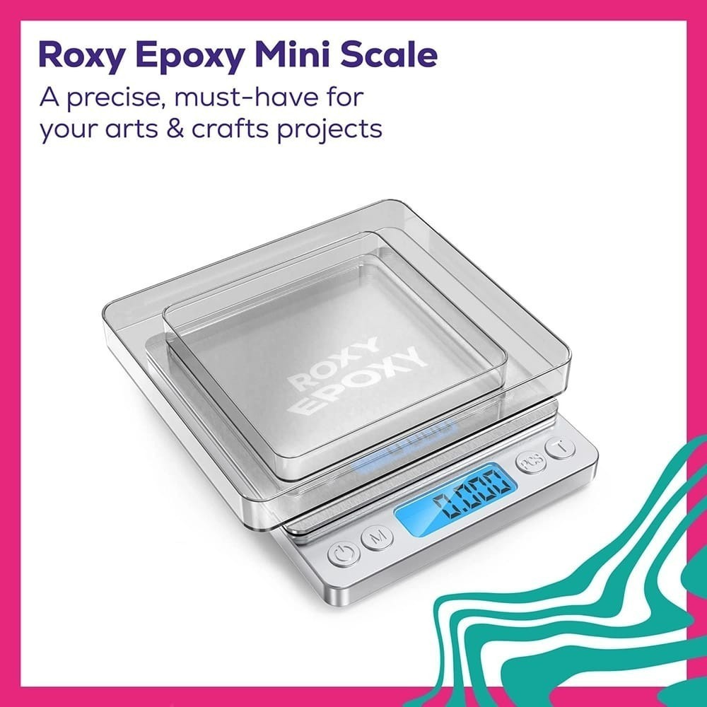 Roxy Epoxy Digital Mini Gram Weighing Scale 200 Grams/7.055 oz Max