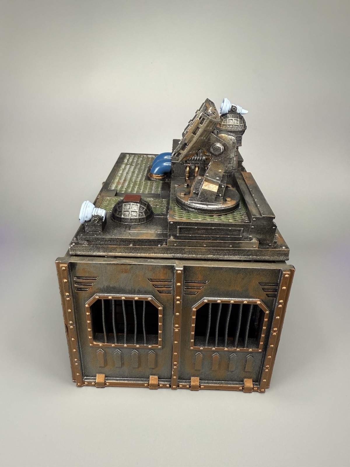 Painted Satellite Installation Station War hammer 40K Inspired Terrain Kill Team