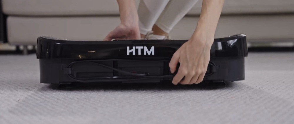 HTM Oscillating Vibration Platform, 120 Speed Settings, Remote, Resistance Bands