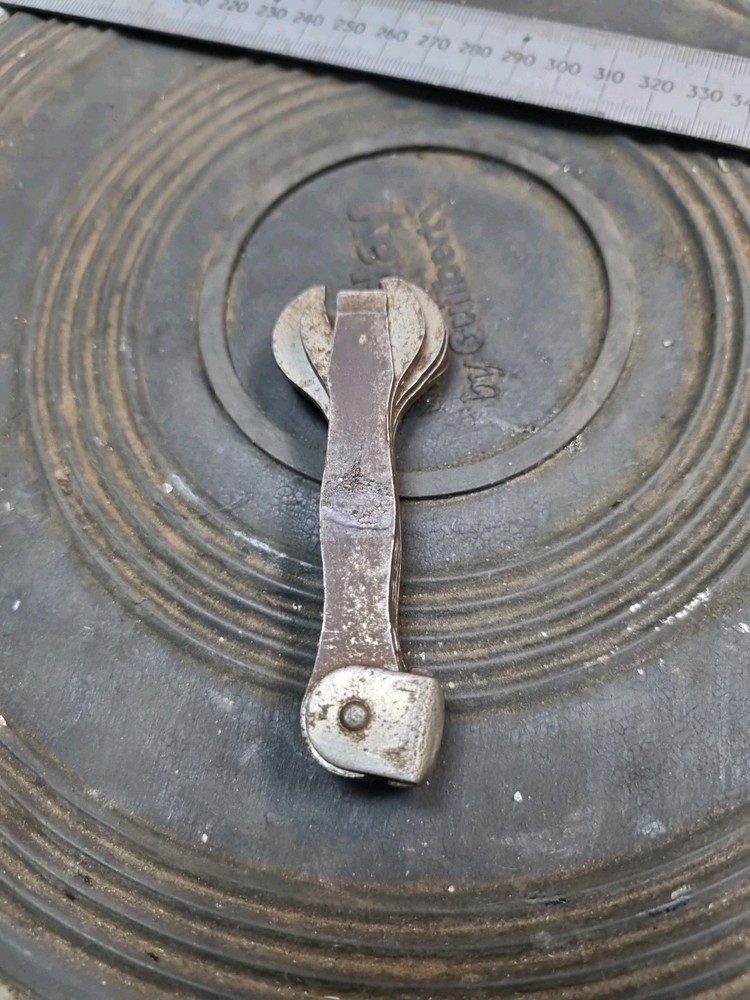 Vintage cycle  Multi Tool Spanner, Screwdriver Tyre Lever  Tools British made