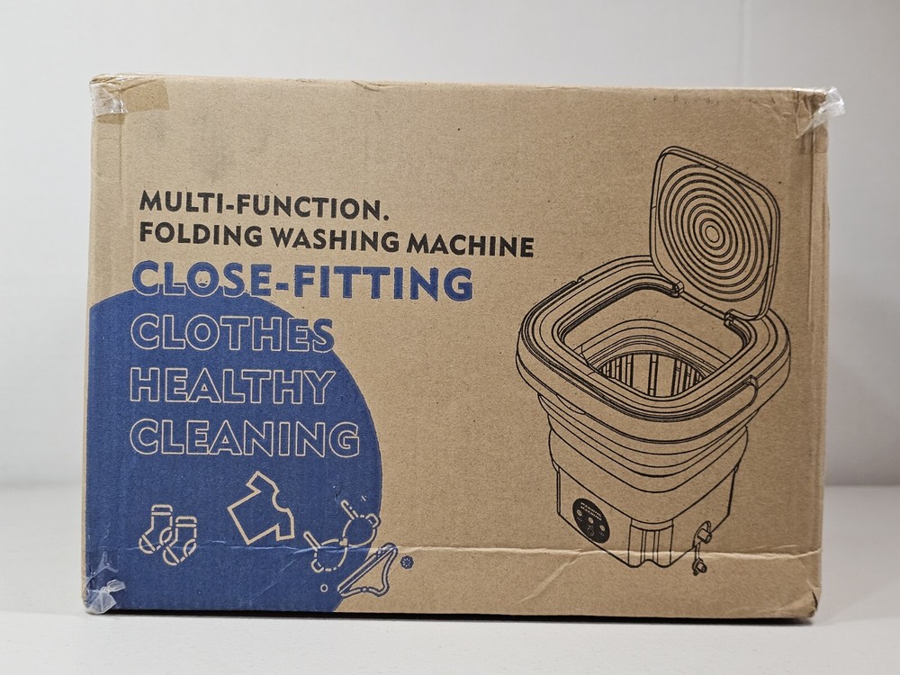 MULTI-FUNCTION FOLDING WASHING MACHINE CLOSE-FITTING MLSC-01 PURPLE 8L