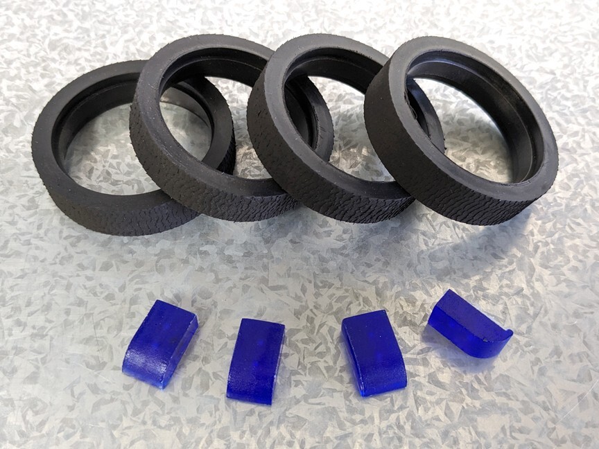 Secap SA5000 22k Pitney Bowes DA80f Feed Rollers Tires Replacement Kit