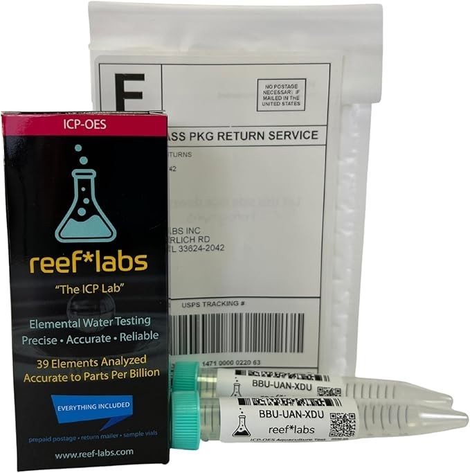 Reef Labs - ICP- OES Water Test - 39 Elements