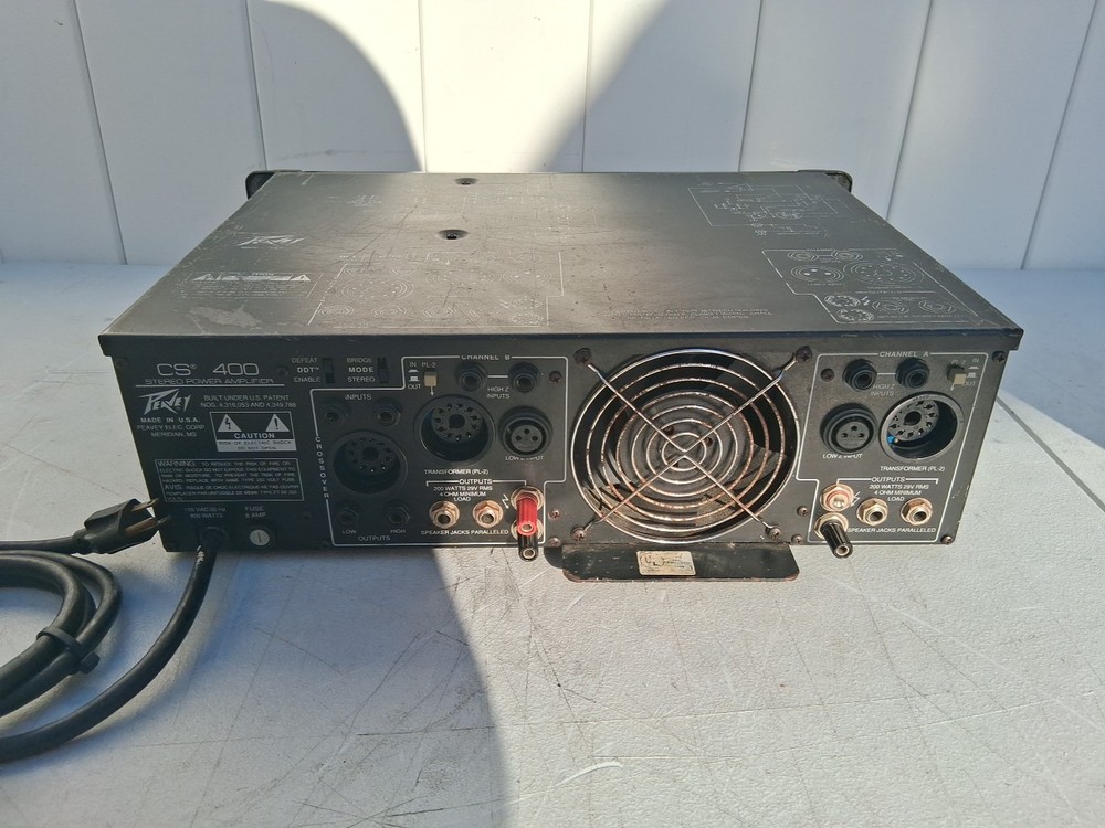 Peavey CS 400 Stereo Power Amplifier