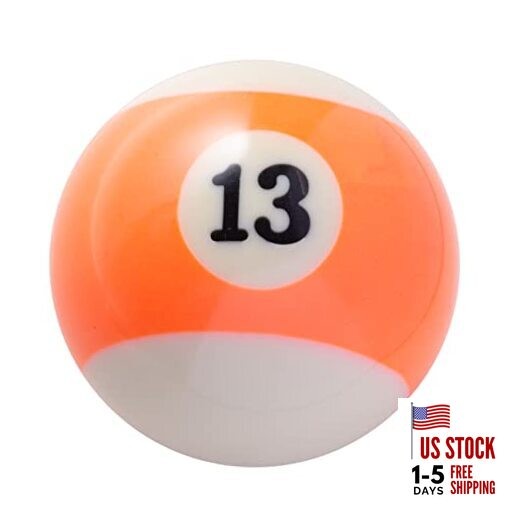 Pool Ball Shift Knobs Gear Stick Shifter Knob Handle Shifter Stick Orange 13
