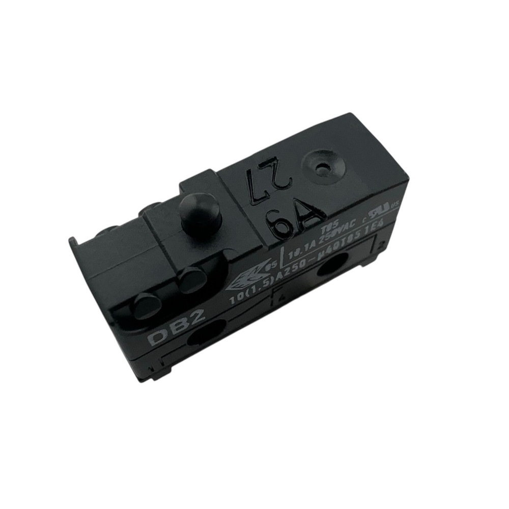 2x CHERRY ZF DB2 Micro Switch Reset Black Button 3-Pin 10.1A 250VAC