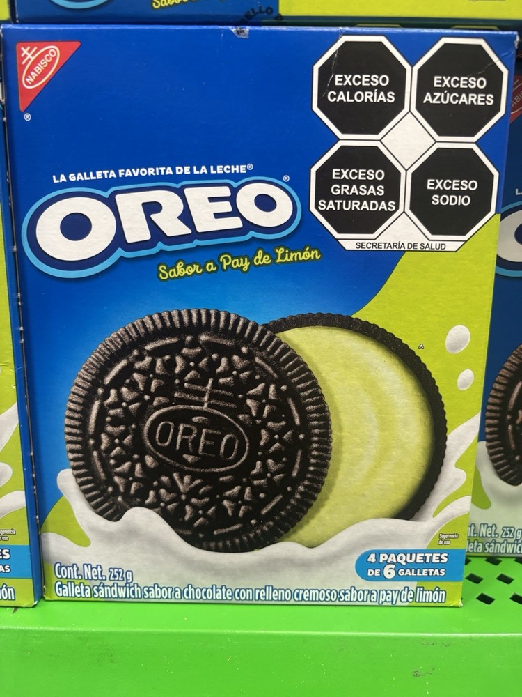 Pay De Limón Oreos 2 Boxes