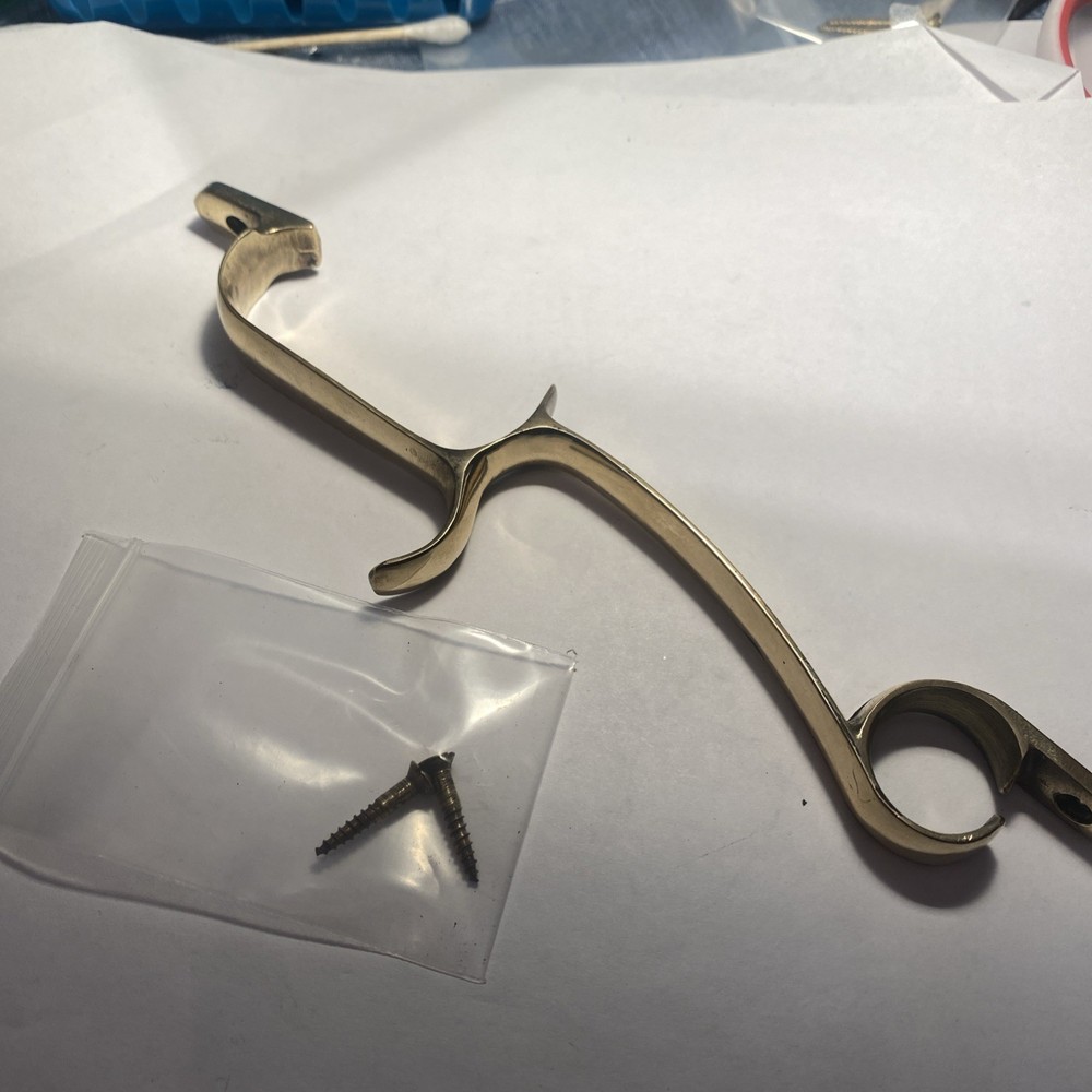 CVA Hawken Sidelock Muzzleloader Rifle Brass Double Trigger Guard And Screws