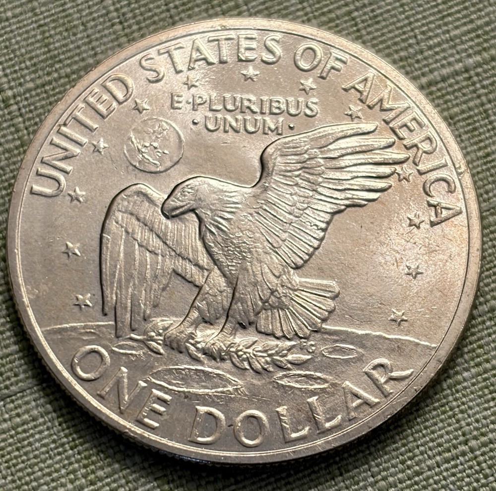 1971 S Eisenhower 40% Silver Dollar BU.