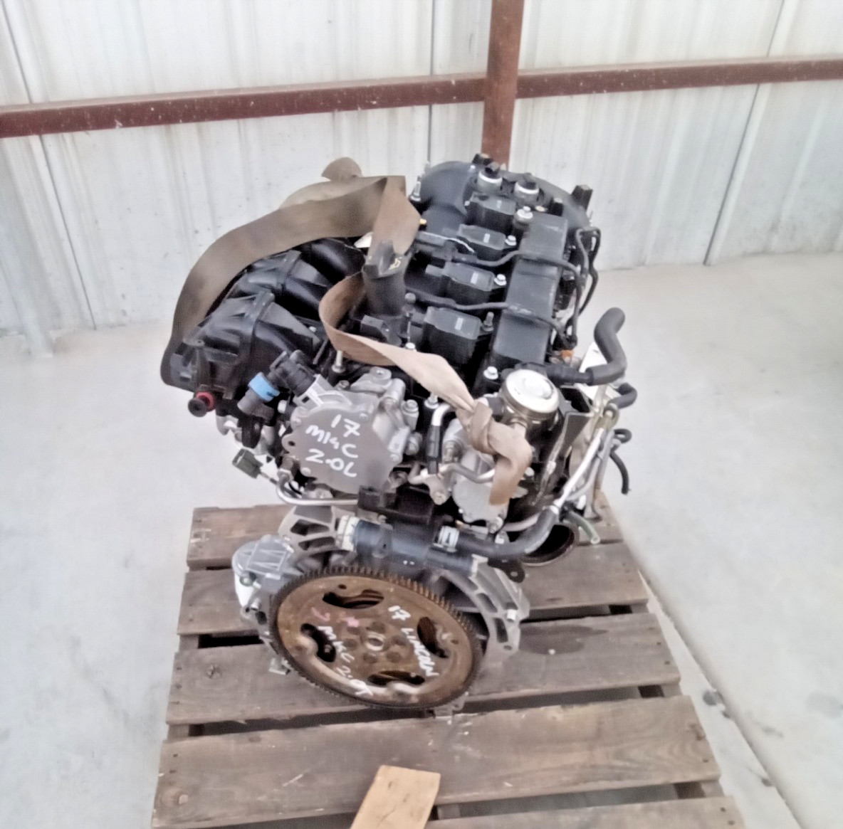 13-16 FORD FUSION 13-16 LINCOLN MKZ 13-16 MKC 2.0L ENGINE MOTOR W/TURBO ASSEMBLY