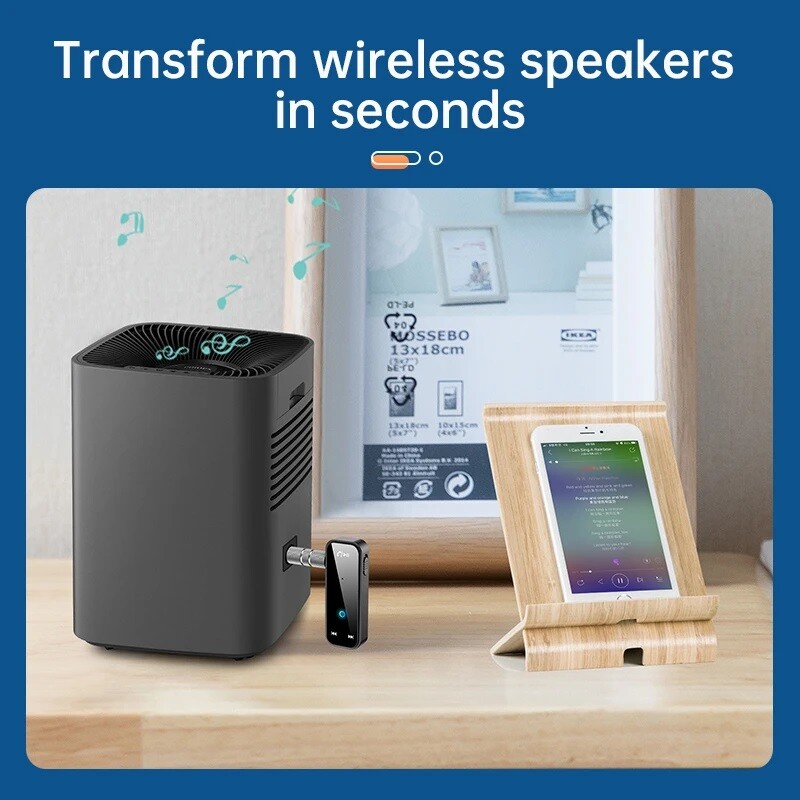 USB Wireless Bluetooth 5.0 Transmitter Receiver for Car Music Audio Aux Adapter