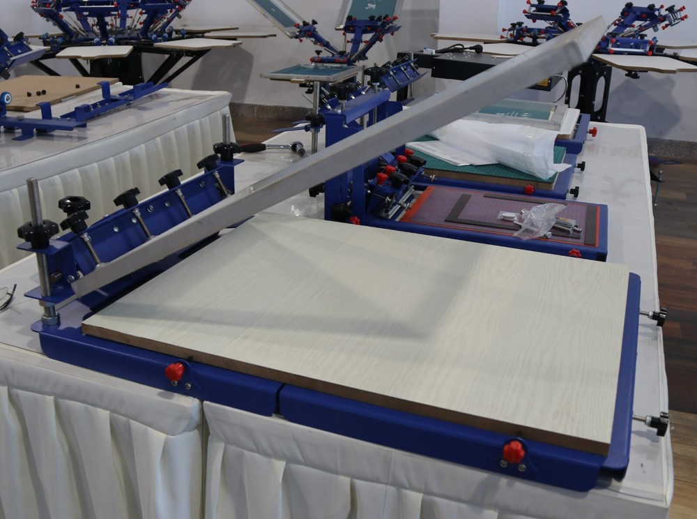 Micro-adjust 1 Color Screen Printing Machine 30" x 24" Pallet Press Printer