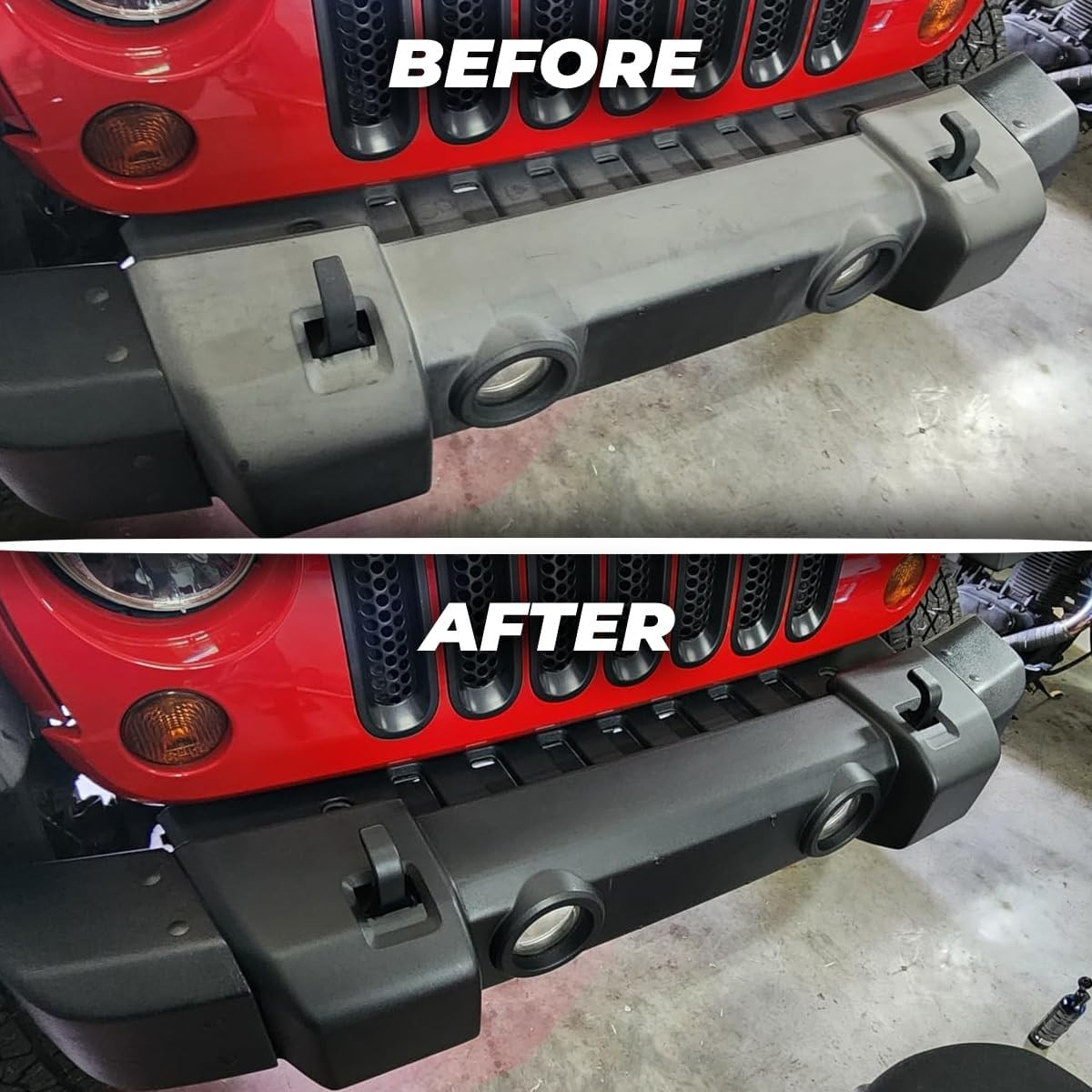 ExoForma Black Trim Restorer - Restores Factory Black to Plastic Trim - Protects