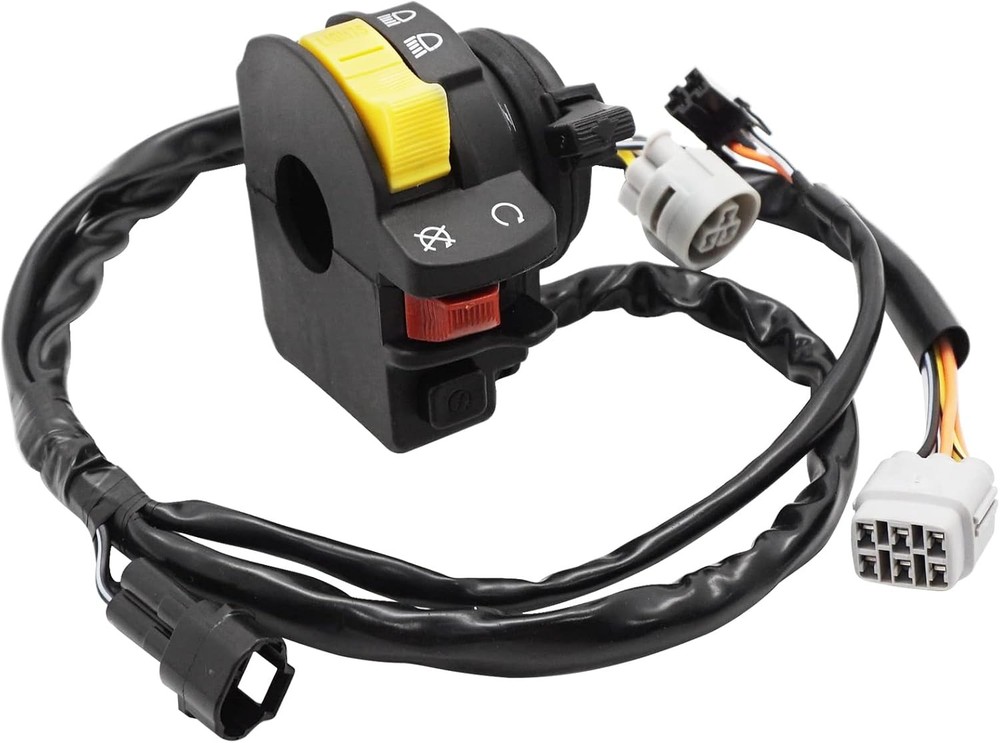 Left Handlebar Start Stop Kill Headlight Switch for Kawasaki KFX400 2003-2006