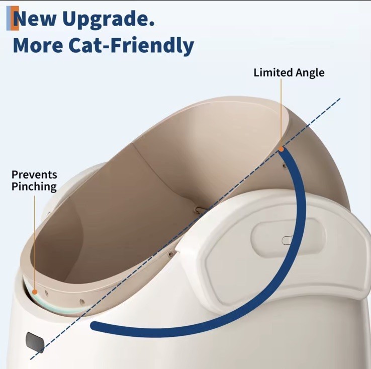GARVEE Automatic Smart Self-Cleaning Cat Litter Box, App Control, Large Capacity