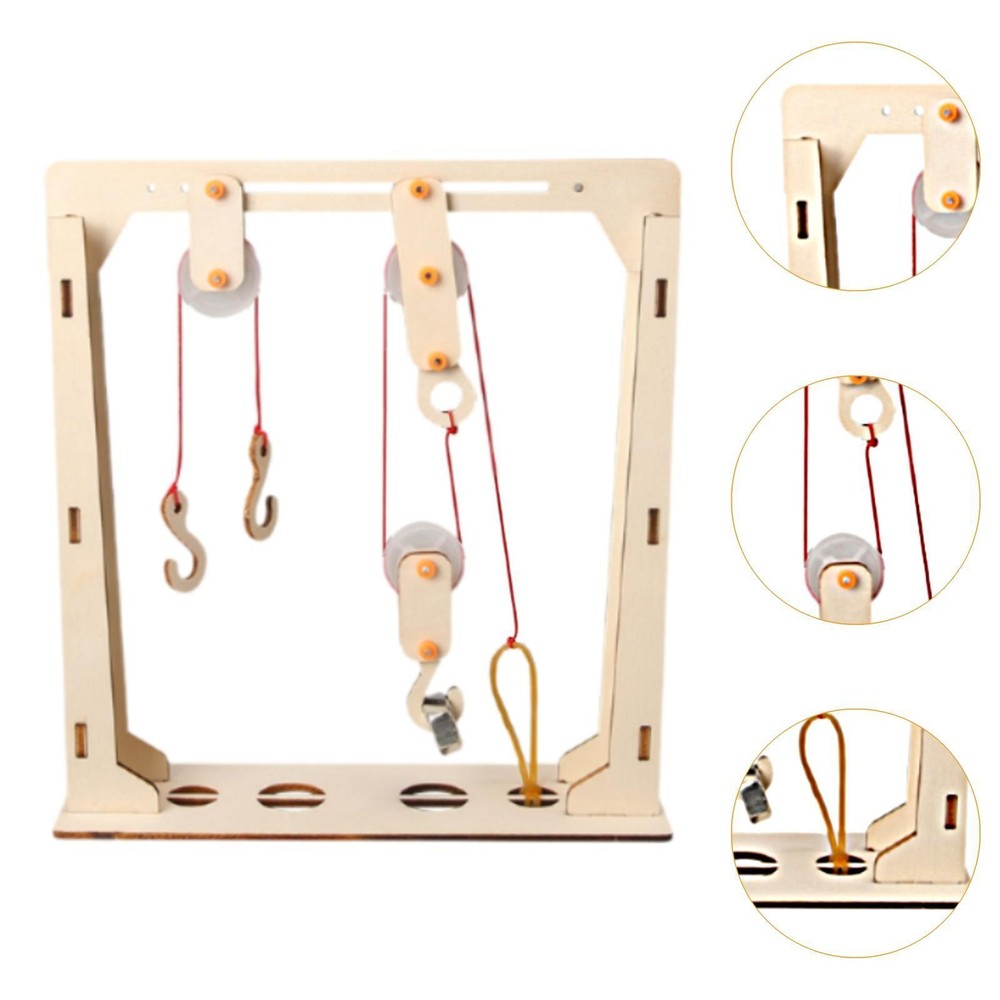 Fixed Movable Pulley Teaching Equipment Multifunction Easy to Install Practical