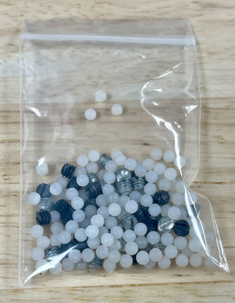 LYMAN Bulk Lock Ring Set Screws and Check Ball Pack