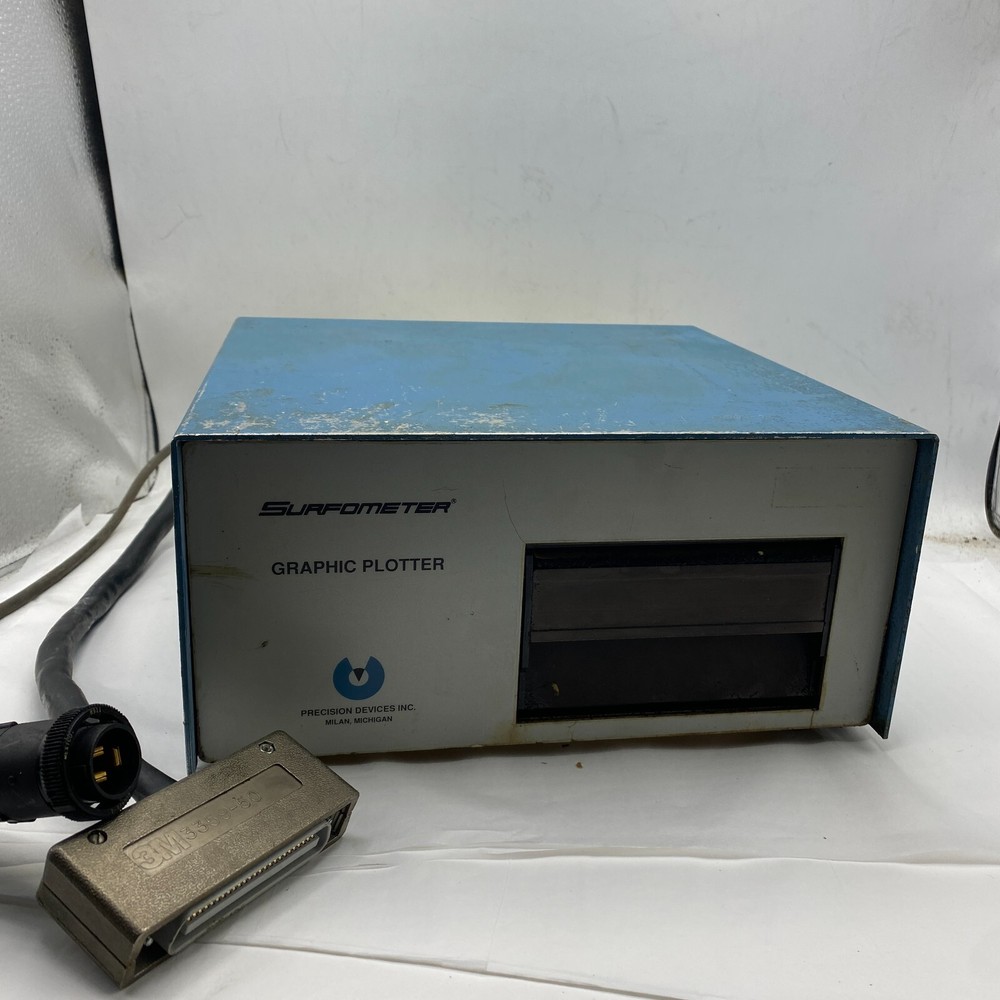PRECISION MODEL PGP-1 SURFOMETER GRAPHIC PLOTTER RECORDER PGP1, 3M 3359-50 🎯