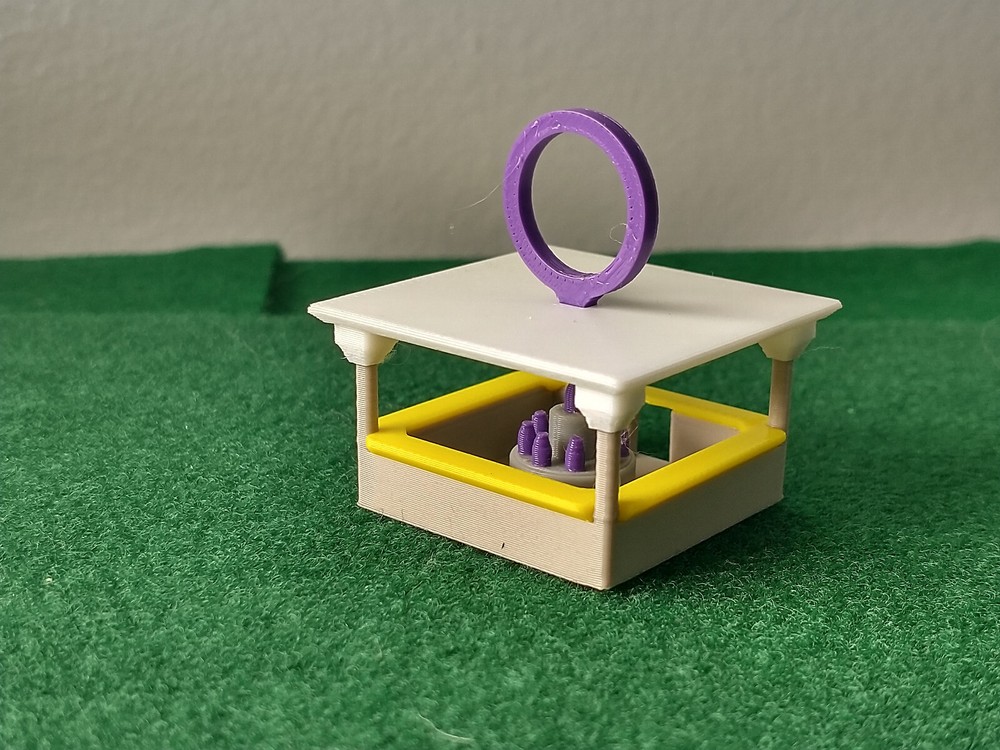 Carnival Booth Collection - 8 Booths - N Scale
