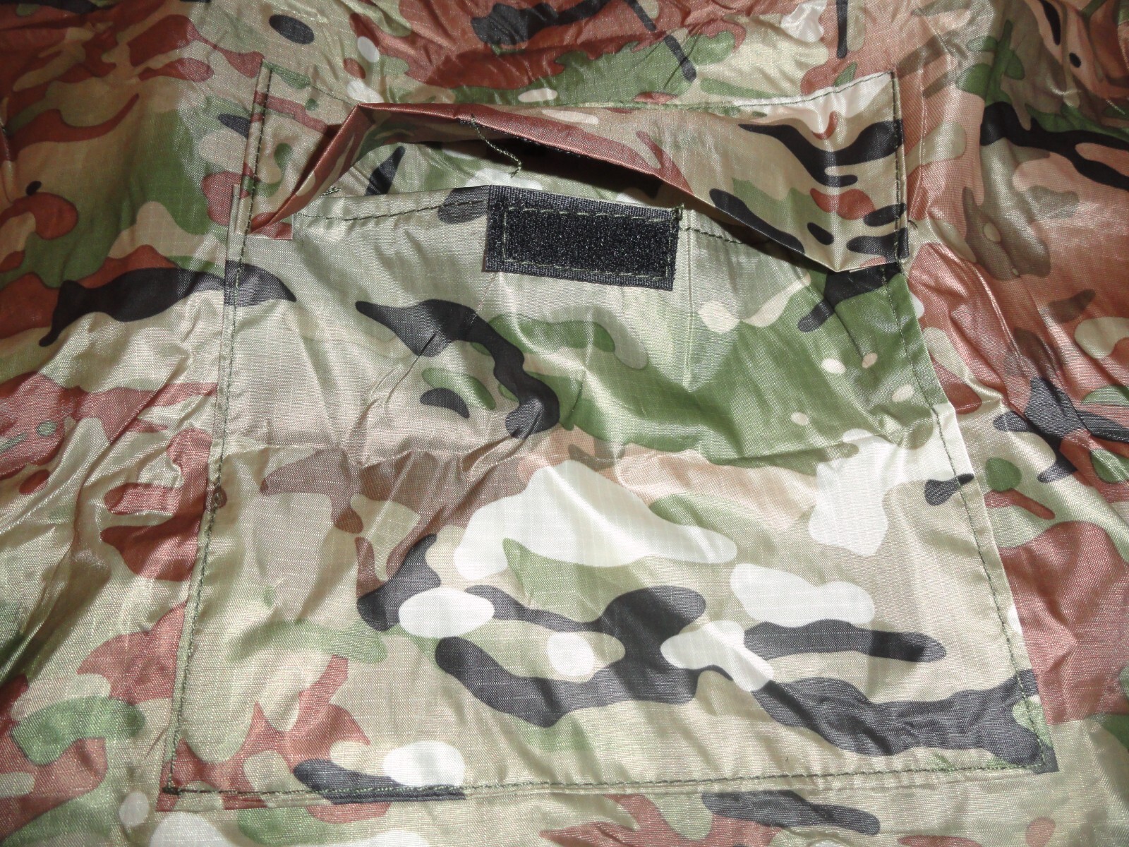 NEW WATERPROOF OCP SCORPION MILITARY PONCHO WET WEATHER SHELTER HALF