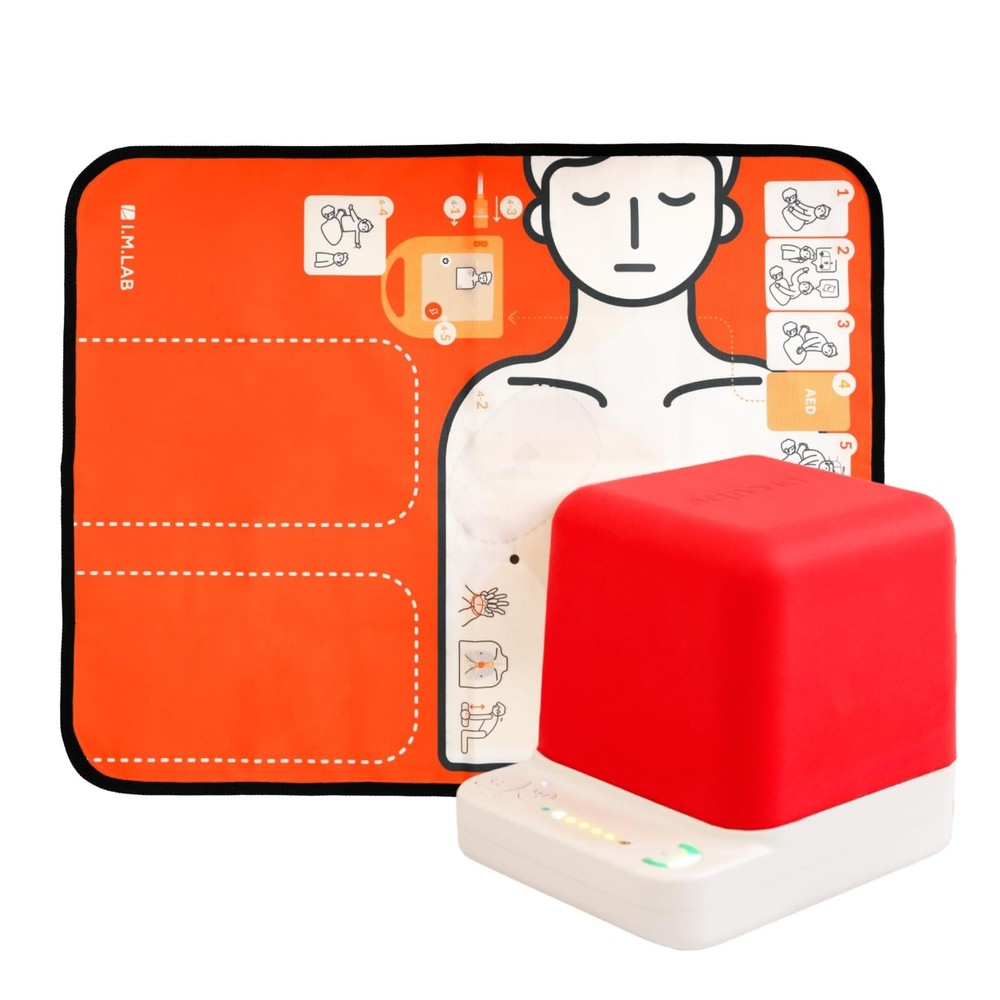 CPRCUBE 3 – CPR Training Kit | Visual & Sound Feedback Device for Trainers an...
