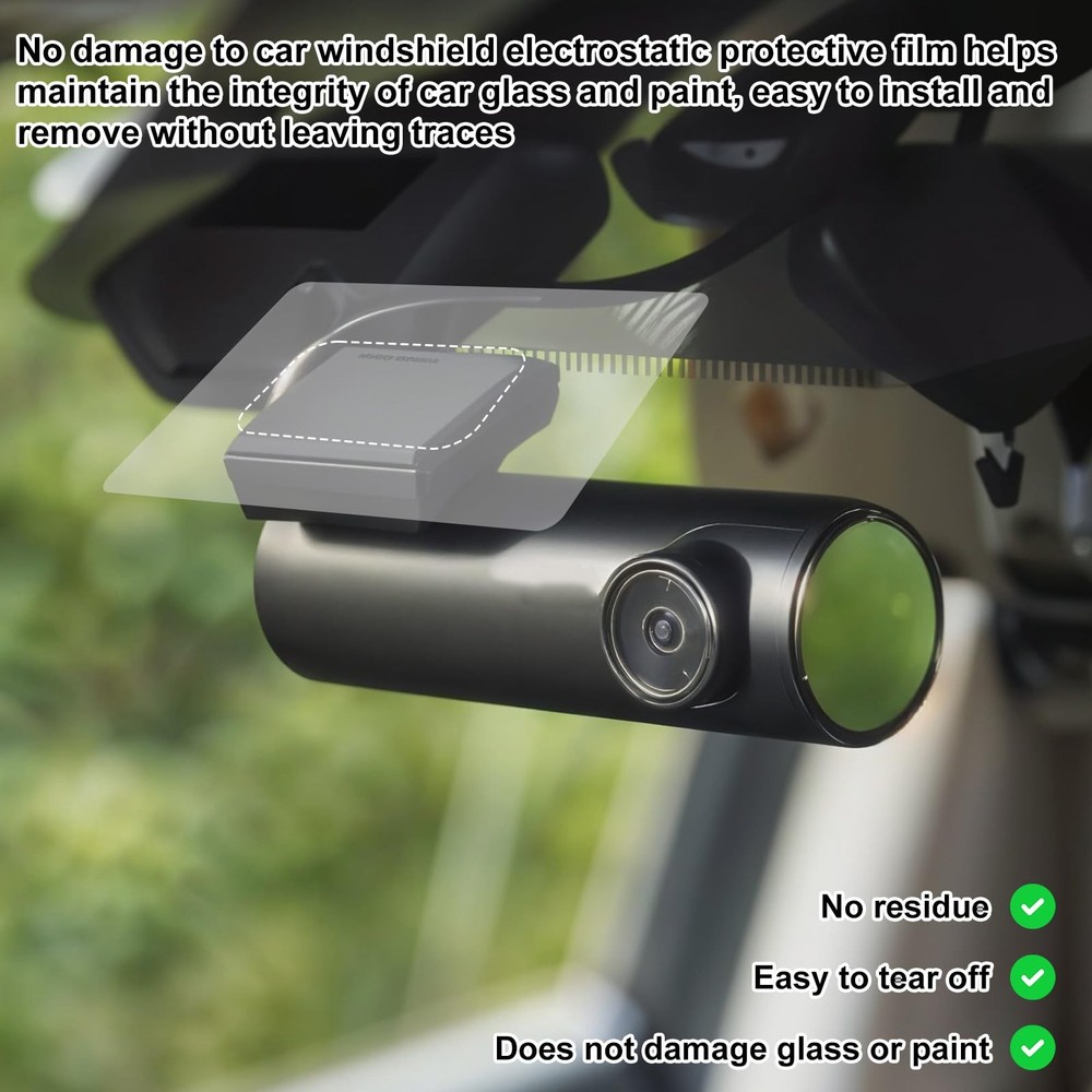 8 Pcs Windshield Electrostatic Sticker, Windshield Sticker Static Cling Windo...