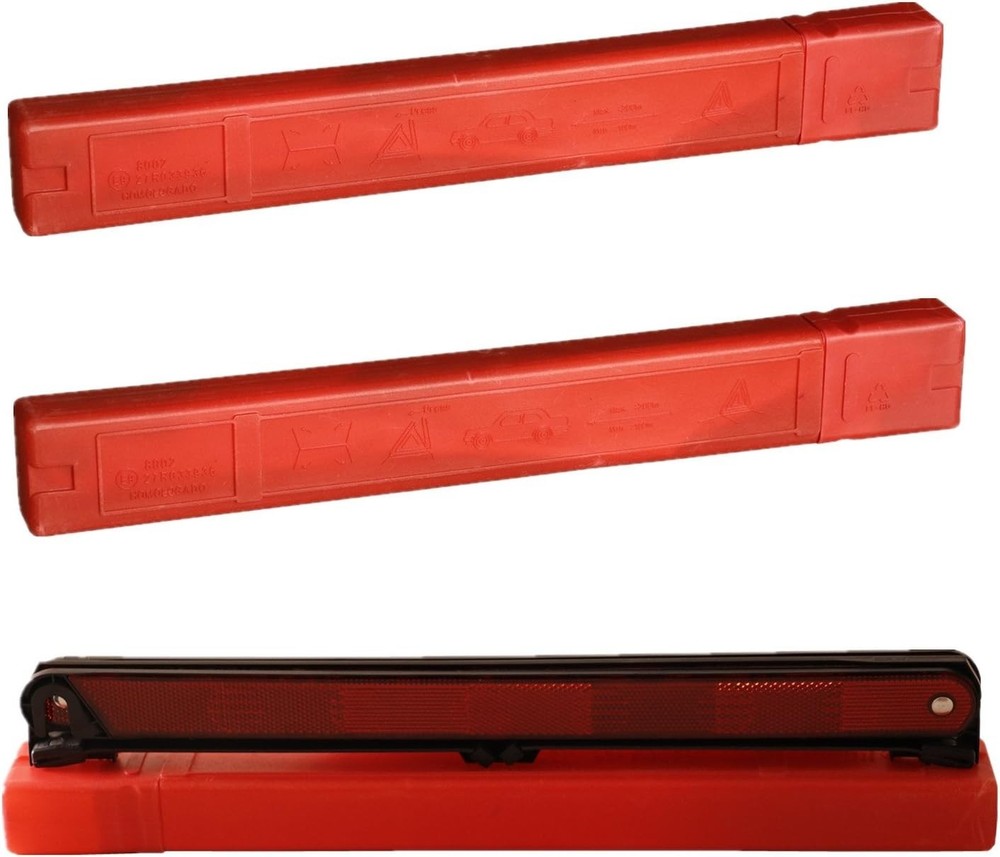 Reflective Warning Triangle for Vehicles, Emergency Warning Triangle Roadside...