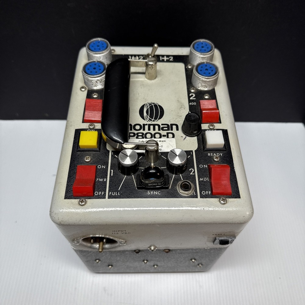 Norman P800-D Power Pack Flash Generator - No Cord - Pre Owned