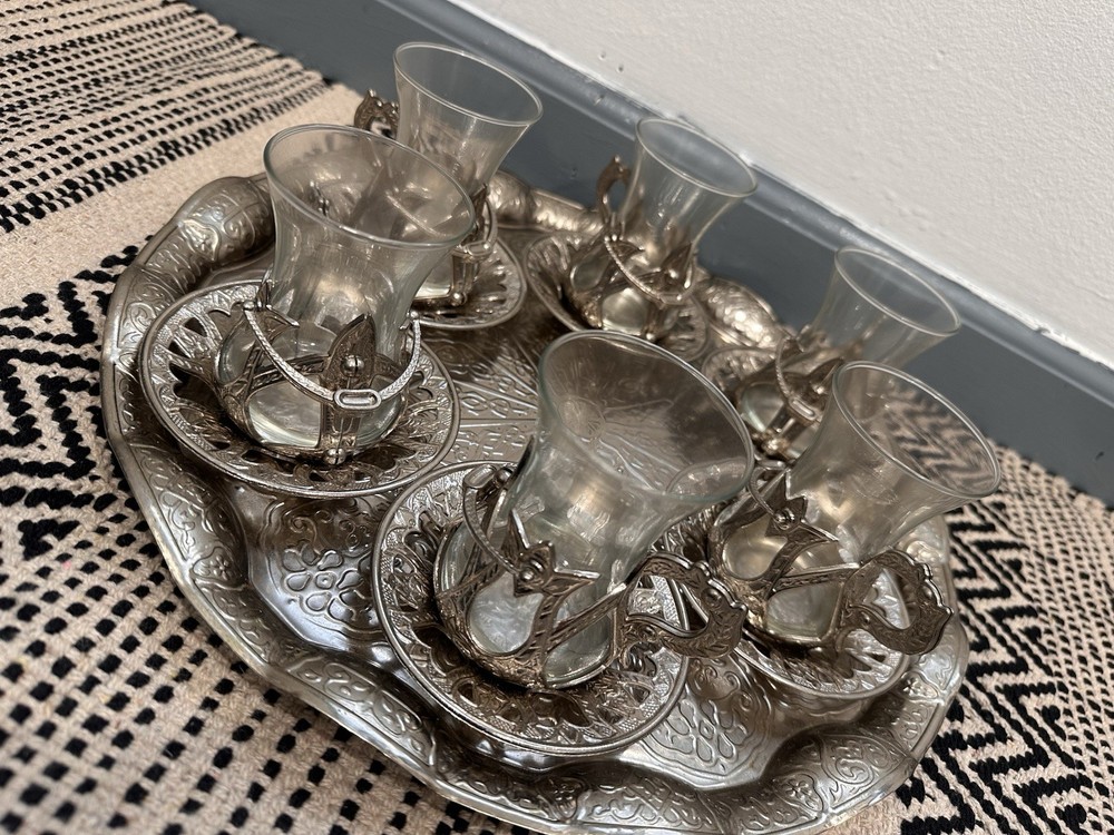 Traditional Silver Tea Set for 6