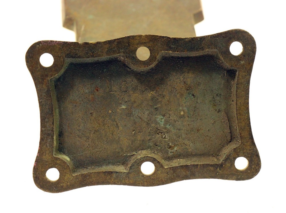 Antique 17 in. Bronze Ice Box Hinge