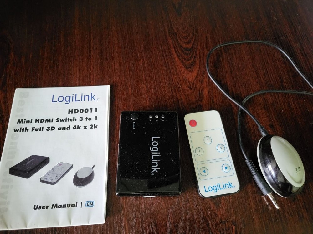 LogiLink 3 to 1 Mini HDMI Switch
