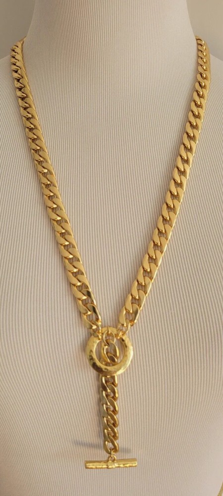 CHICO'S CHAIN LINK Y NECKLACE