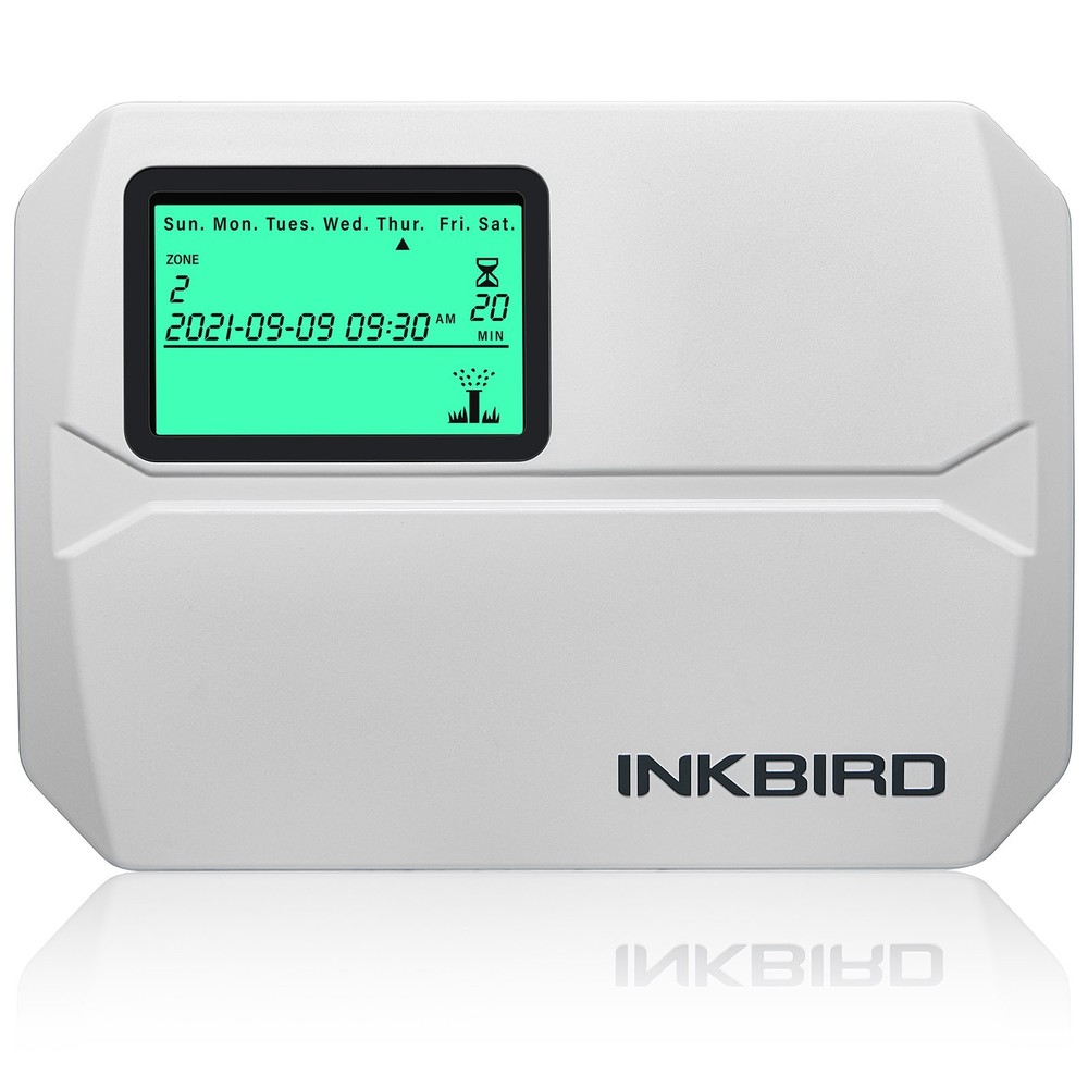 INKBIRD 8-Zone Lawn Sprinkler Controller System Watering Control 4 Cyclic Option