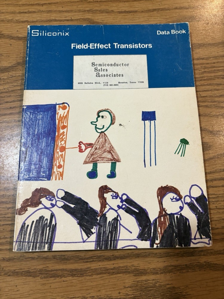 SILICONIX Data Book Field-Effect Transistors 1974