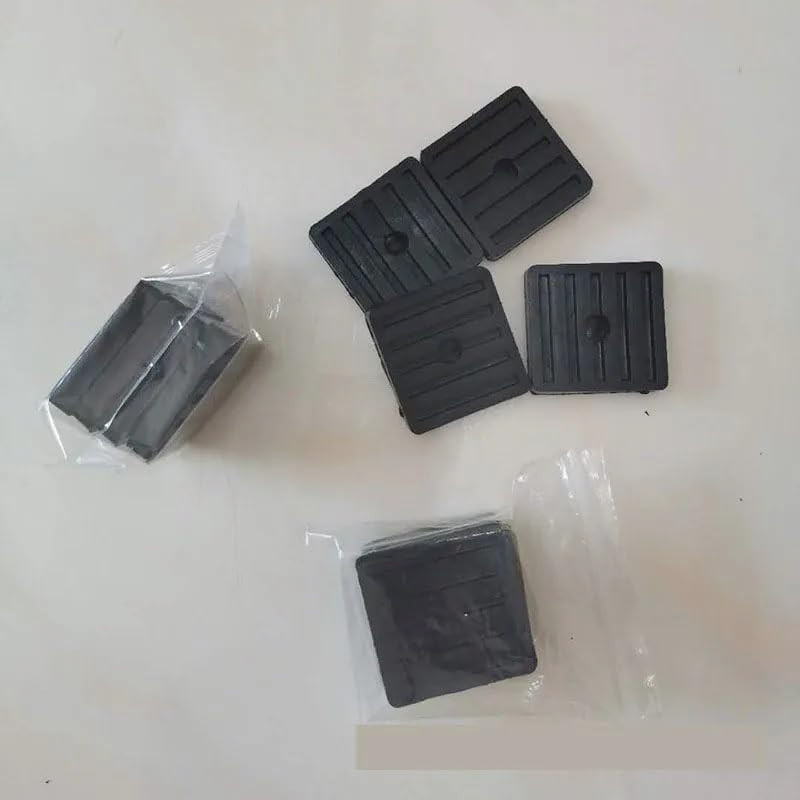 4 Pack Mini Split Anti-Vibration Pads Wall Mounting Bracket Isolator Rubber Pad