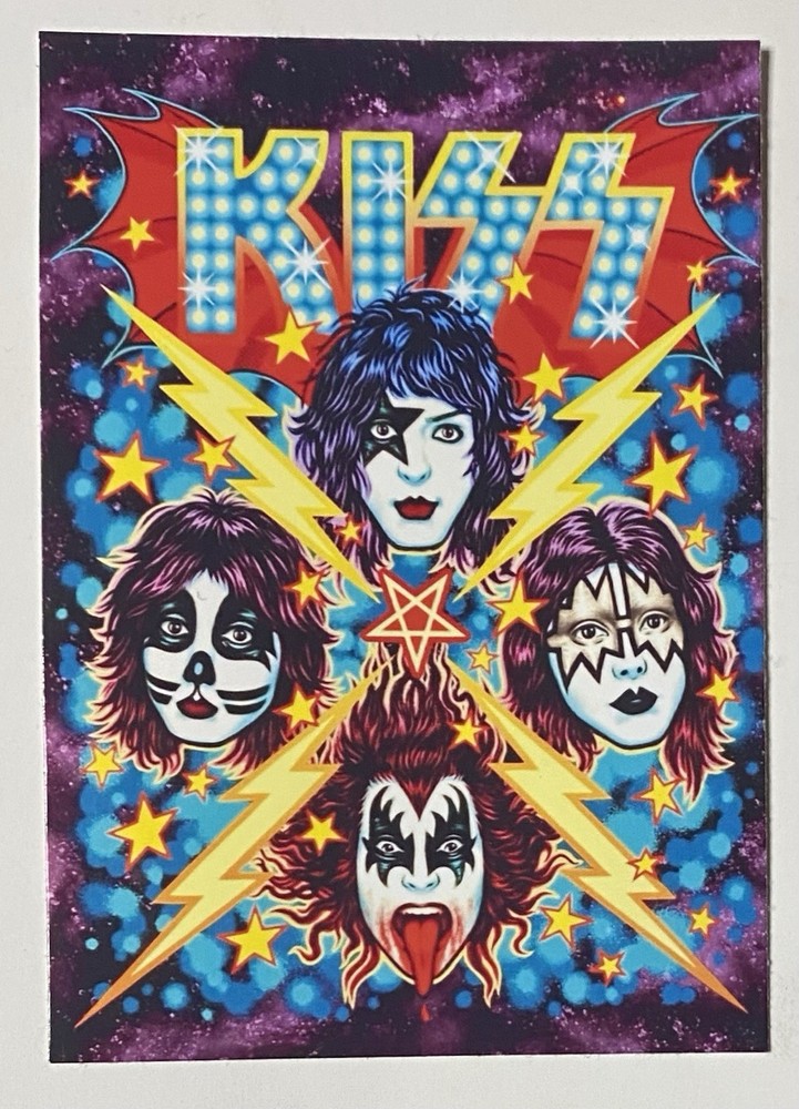 KISS 3.75” x 2.75” Vinyl Sticker