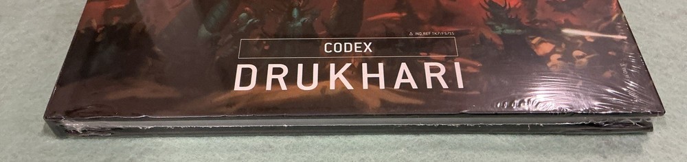 Warhammer 40k Codex Drukhari 9th Edition Hardcover