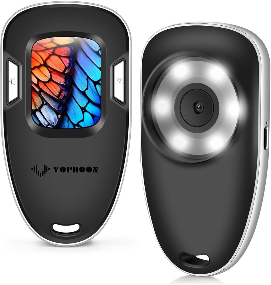 Digital Microscope Fixed Focus, 200x Mini Microscope Magnifier, Portable Hand...