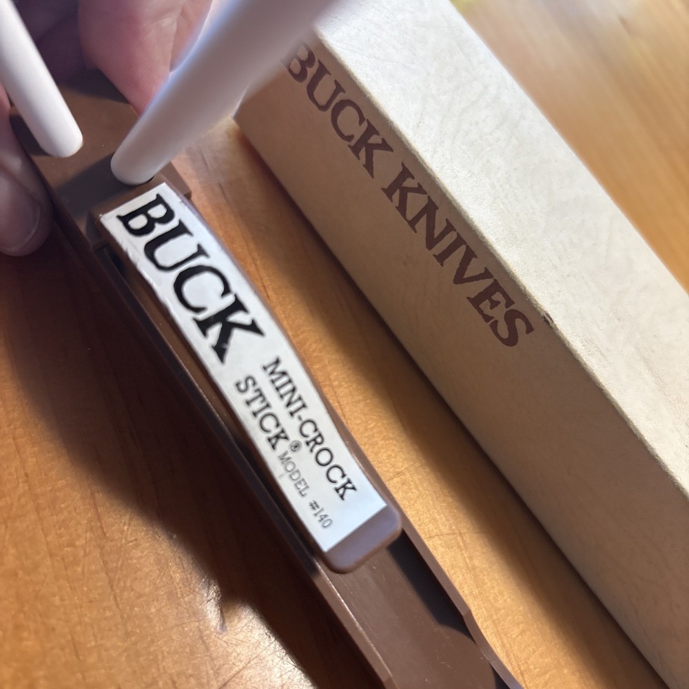 NOS Buck Knives Model 140 Mini-Sharp Kit