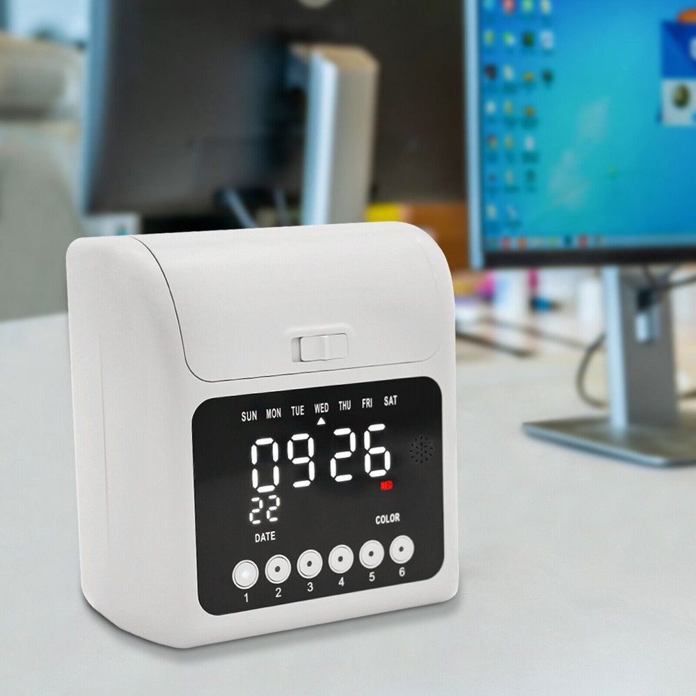 Pyramid Time System Model 158L - Attendance Clock with Password Unlocking