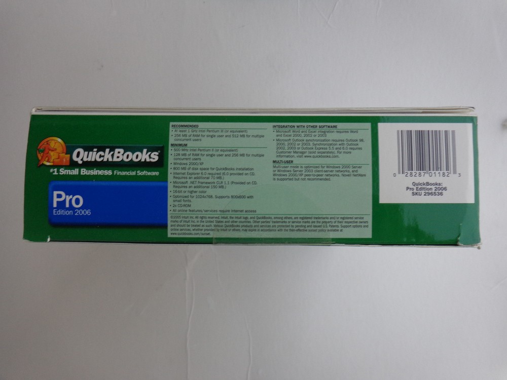 Intuit QuickBooks® Pro 2006