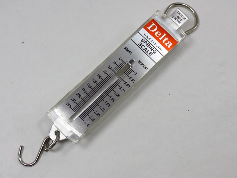 Delta Spring Scale 250 Grams 2.5 Newtons