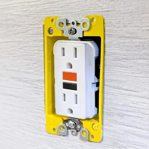 3 Pcs Electrical Box Extender, 1/4" Receptacle Extender with 6 Screws,