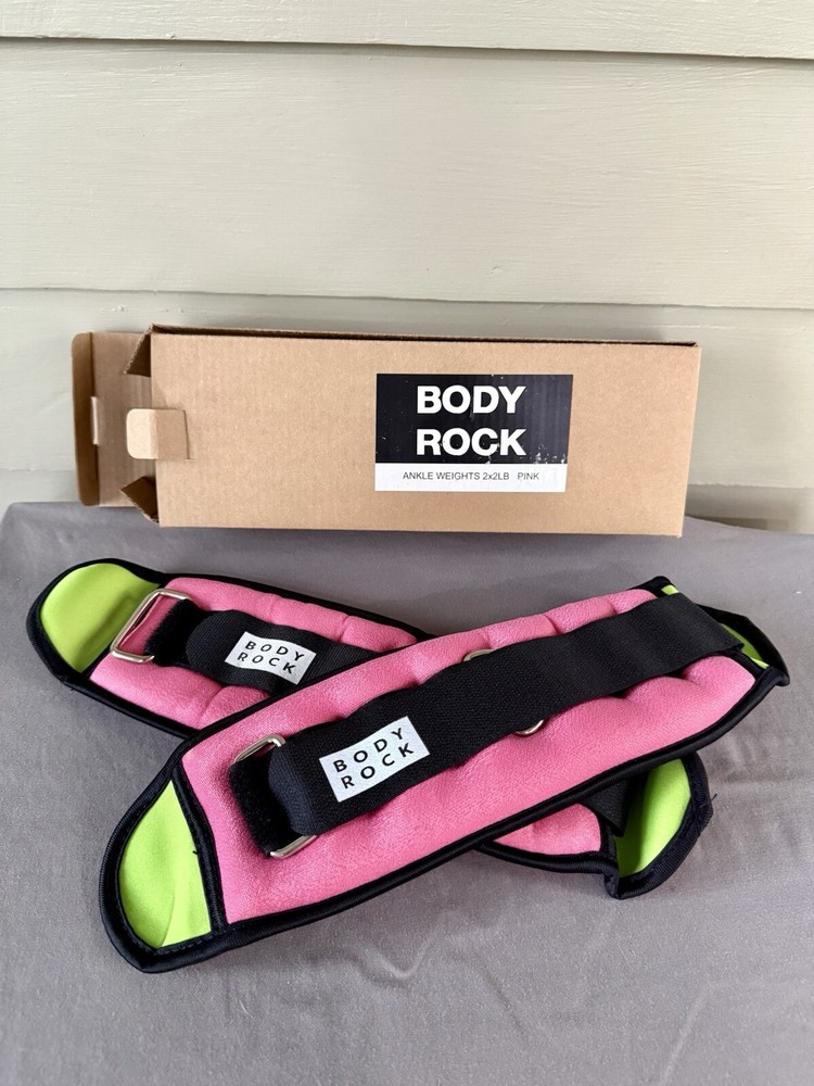 Ankle Weight Set - Pink 2lb Each