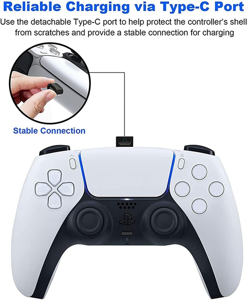 PS5 Controller Charger Dock PS5 Controller Charger Station For PlayStation 5