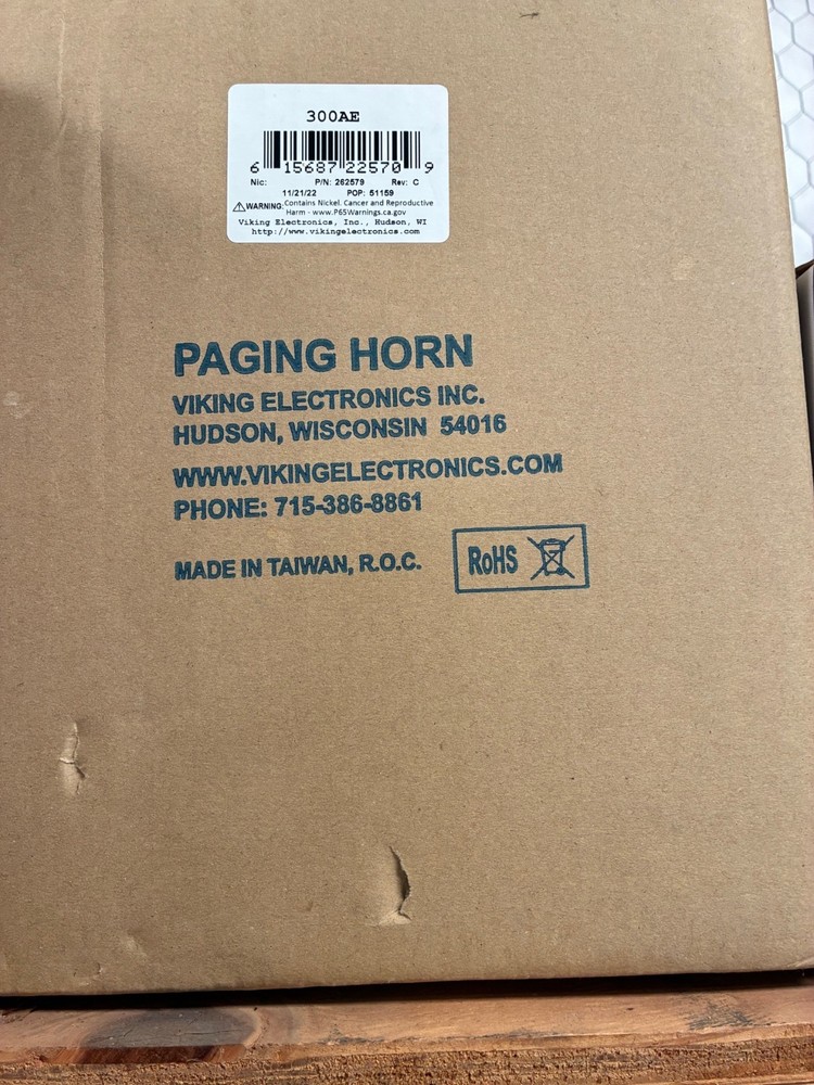 Viking Electronics 30 Watt Paging Horn (300AE)