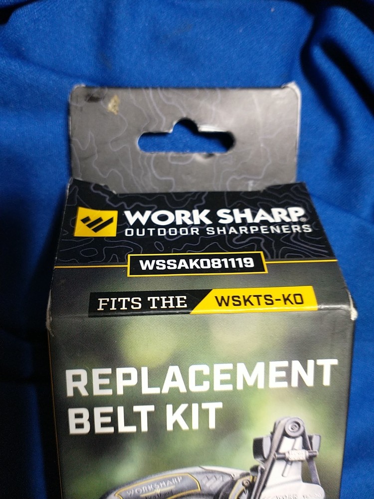 Work Sharp Knife & Tool Sharpener MEDIUM Grit Replacement Belt Kit WSSAK081119