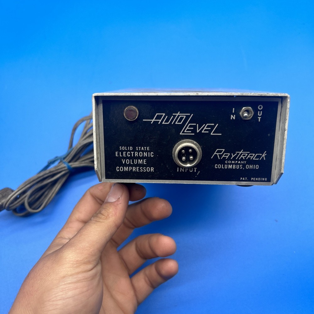 Untested As Is Auto Level" solid-state electronic volume compressor